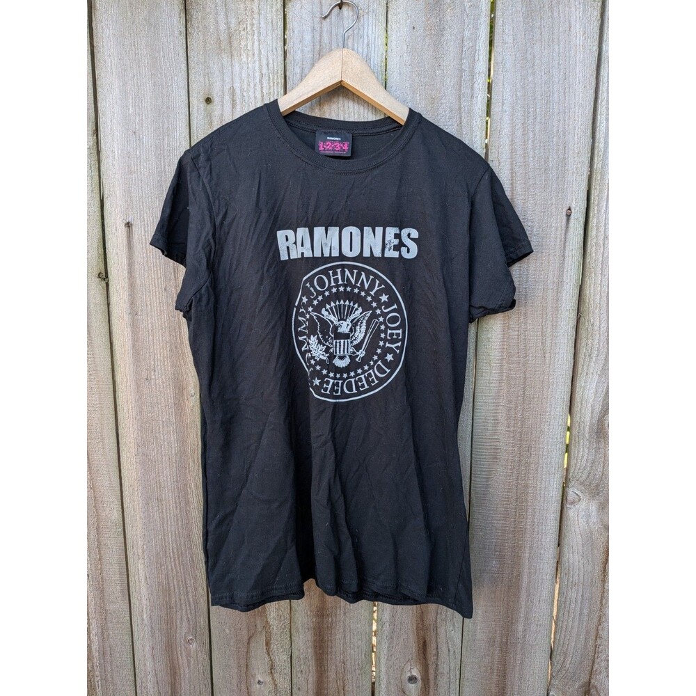 Ramones T Shirt Womens XXL 2XL Black Short Sleeve